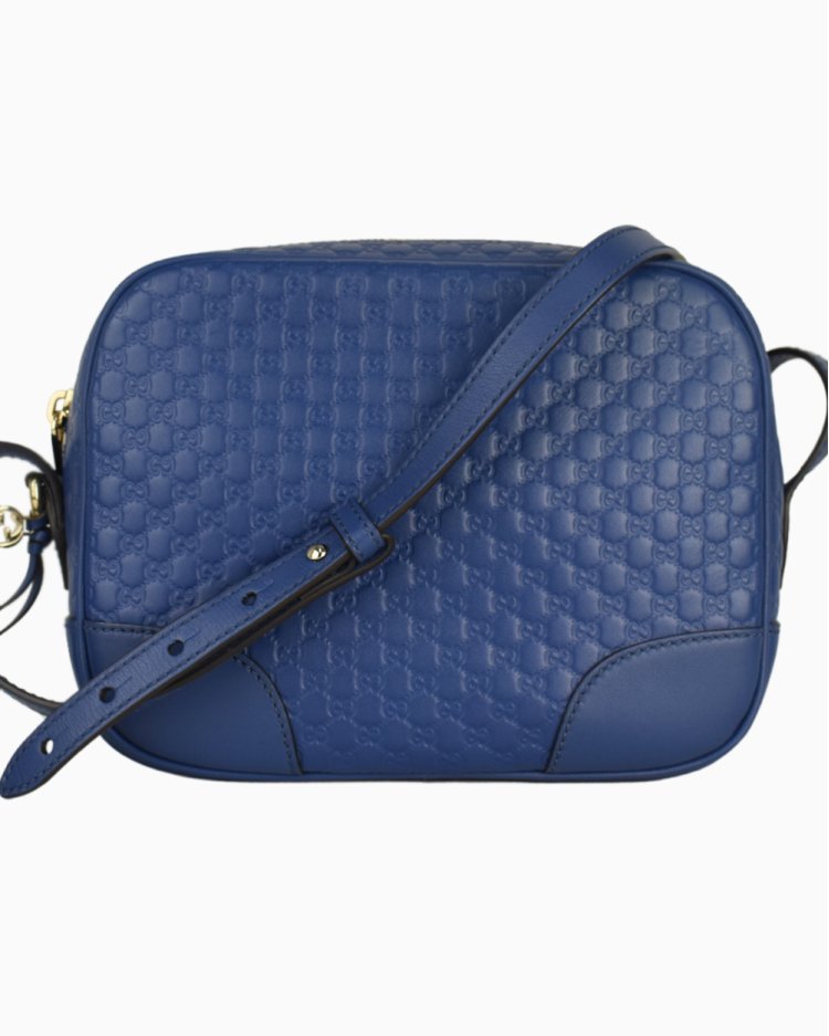 gucci blue crossbody bolsa