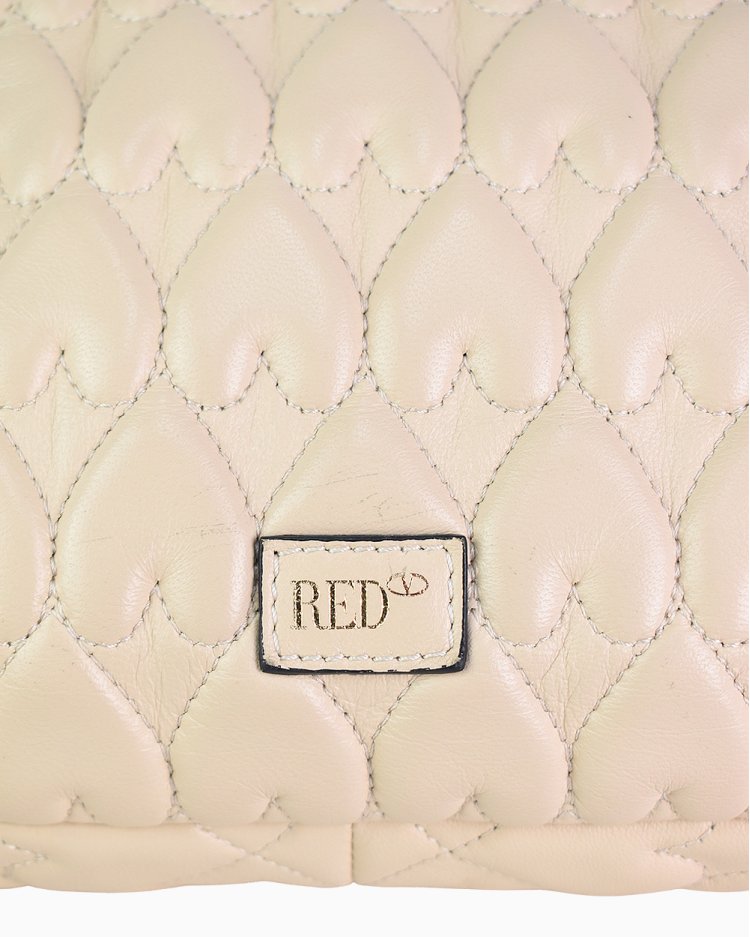 quilted heart bolsa