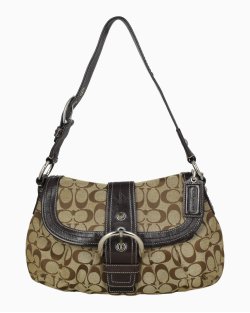 Bolsa Coach Fivela Monograma