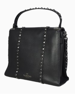 Bolsa Valentino Rockstud Preto
