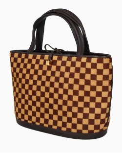 Bolsa Louis Vuitton Damier Sauvage Calf Hair Impala