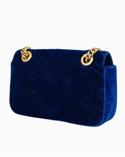 gucci blue bucket bolsa