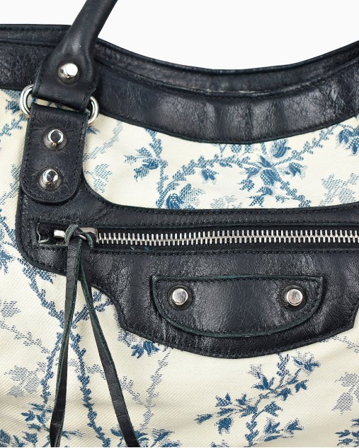 balenciaga city bolsa white