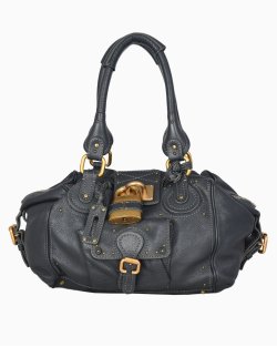 Bolsa Chloé Paddington Satchel Preta