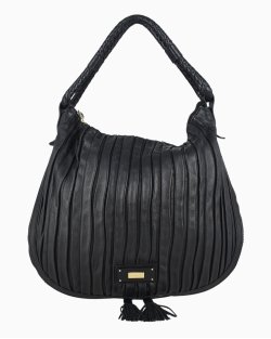 Bolsa Emporio Armani Pleated Preta