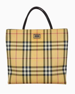 burberry blue nova check bolsa