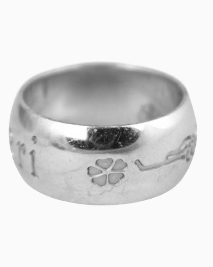 Anel Bvlgari Original Save the Children Prata Feminino