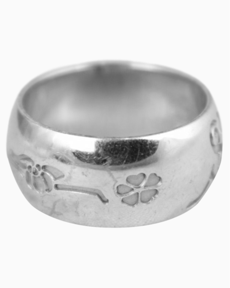 Anel Bvlgari Original Save the Children Prata Feminino