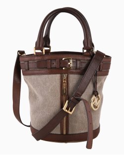 Bolsa Michael Kors Kingsbury Bucket Marrom