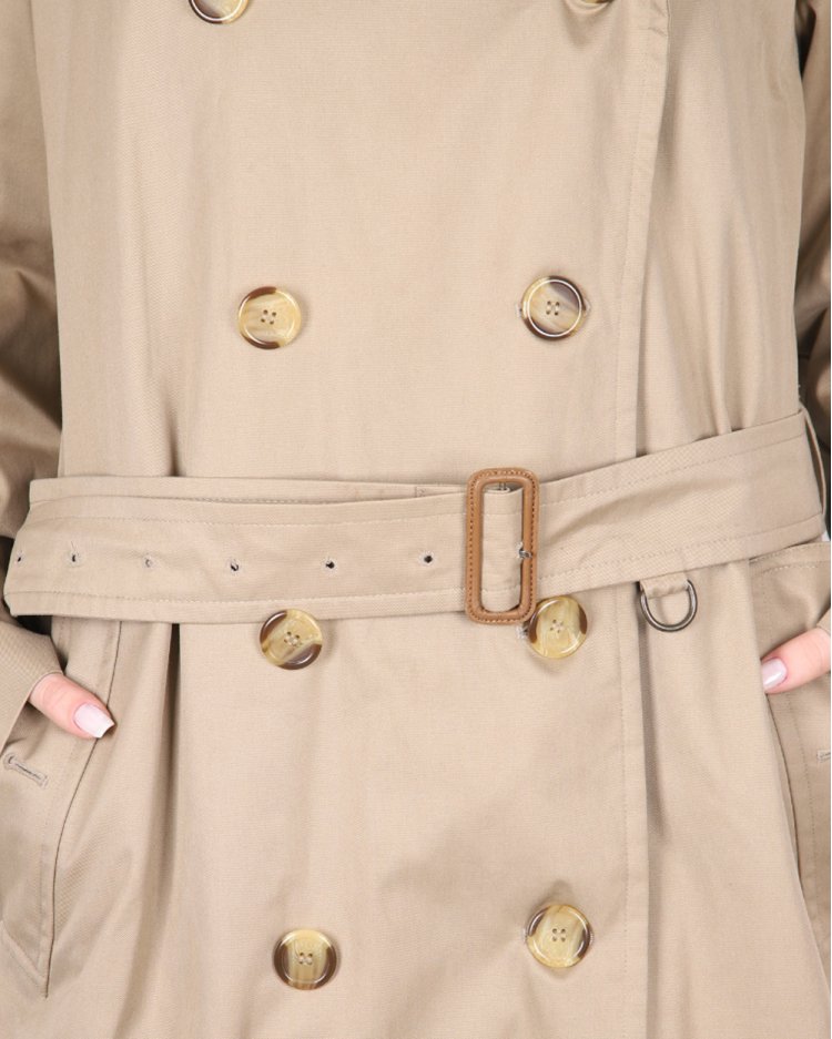 Casaco Burberry Original Trench Coat Bege Feminino