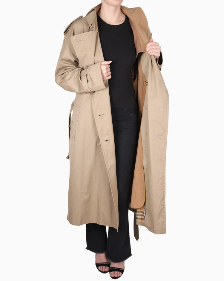 Casaco Burberry Original Trench Coat Bege Feminino