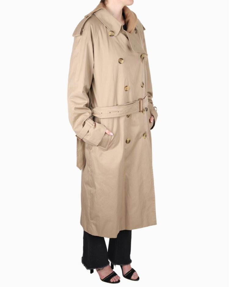 Casaco Burberry Original Trench Coat Bege Feminino