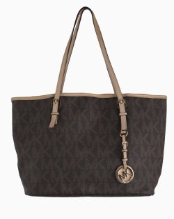 Bolsa Michael Kors Tote Jet Set Logo Pequena