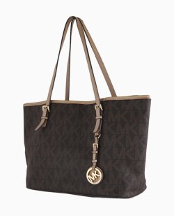 Bolsa Michael Kors Tote Jet Set Logo Pequena