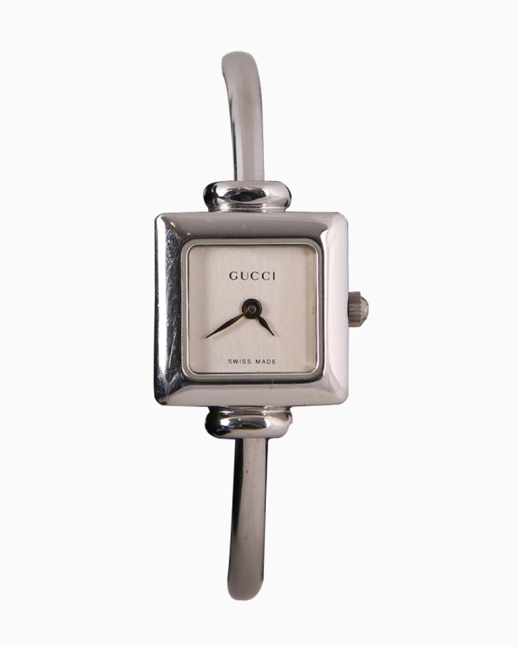 Relógio Gucci Original Prateado 1900L Feminino