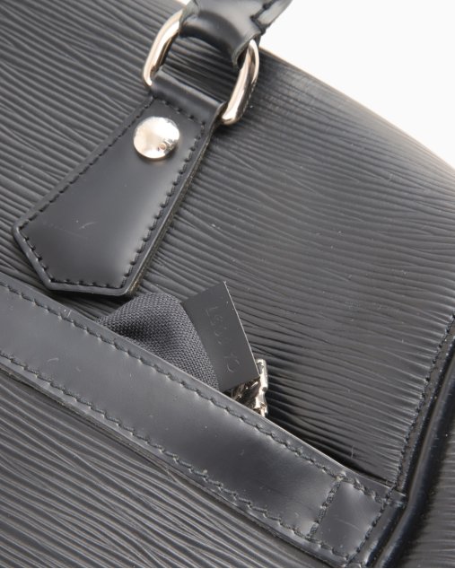 Pasta Louis Vuitton Original Bourget 40 Epi Preta Masculino