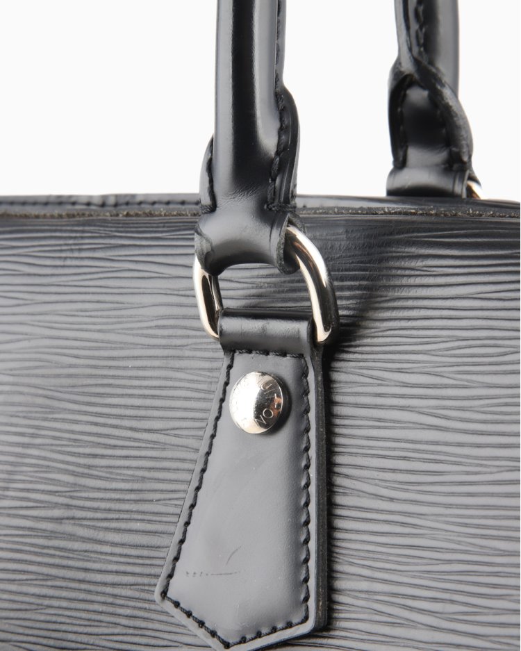 Pasta Louis Vuitton Original Bourget 40 Epi Preta Masculino