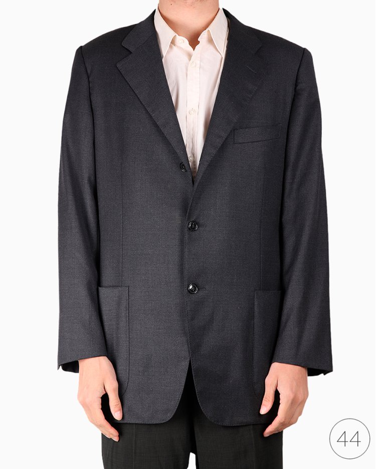 Blazer Ermenegildo Zegna Original Lã Cinza Masculino