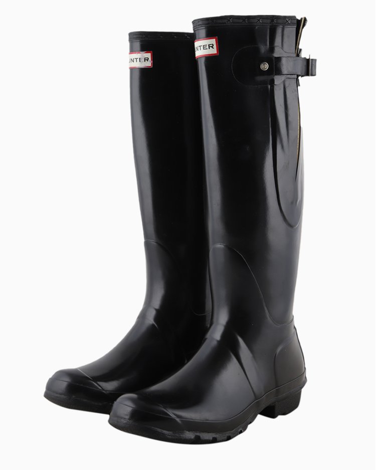 hunter adjustable gloss rain boots