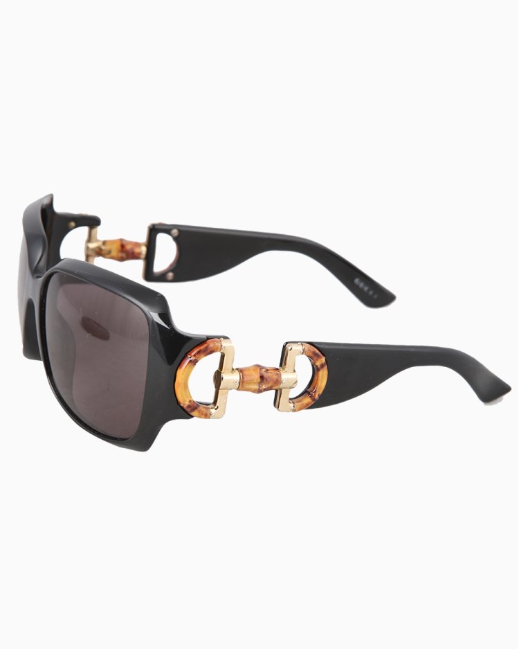 Óculos de Sol Gucci Original Preto Bamboo GG2969/S Feminino