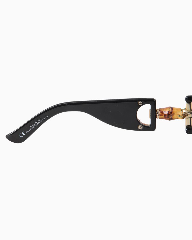 Óculos de Sol Gucci Original Preto Bamboo GG2969/S Feminino