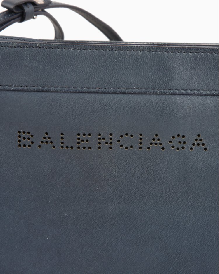 balenciaga triple s black blue