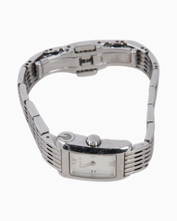 Relógio Gucci Original Steel 8600L Prata Feminino