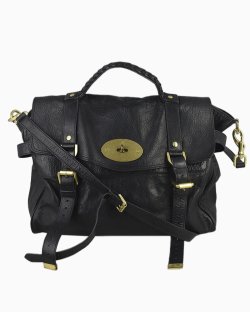 Bolsa Mulberry Alexa Oversized  Preta