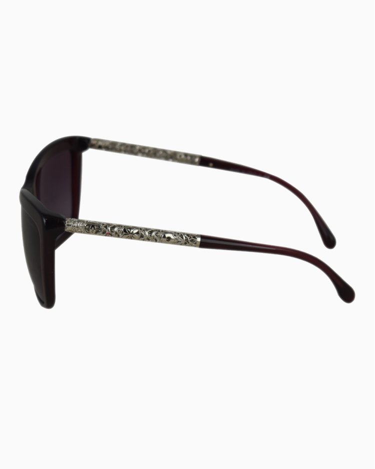 Óculos de Sol Chanel Original Vinho 5268 Feminino