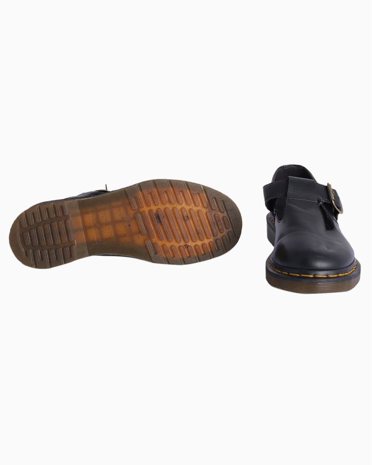 Sapato Dr. Martens Original Polley Slip Resistant Mary Janes Preto