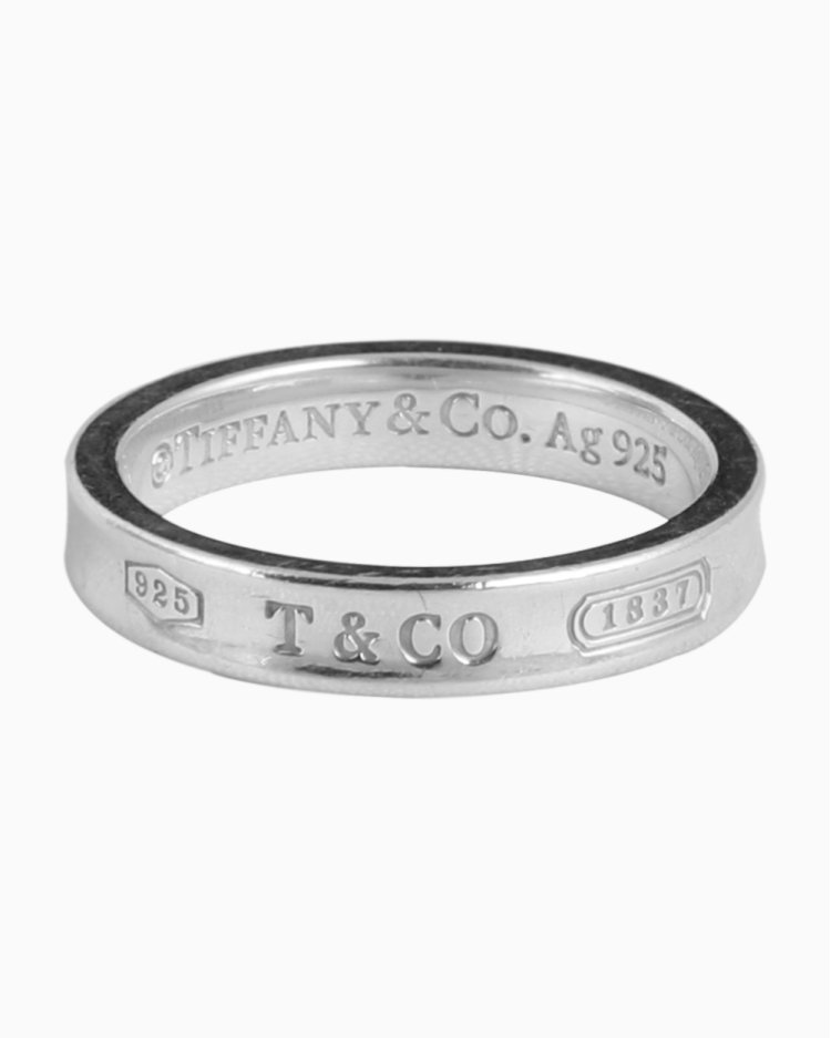 Anel Tiffany & Co. Original Tiffany 1837™ Prata Estreito Feminino