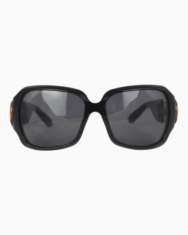 小物 GUCCI archive bamboo sunglasses y2k Óculos de Sol Gucci Original Bamboo Preto GG2969/S Feminino