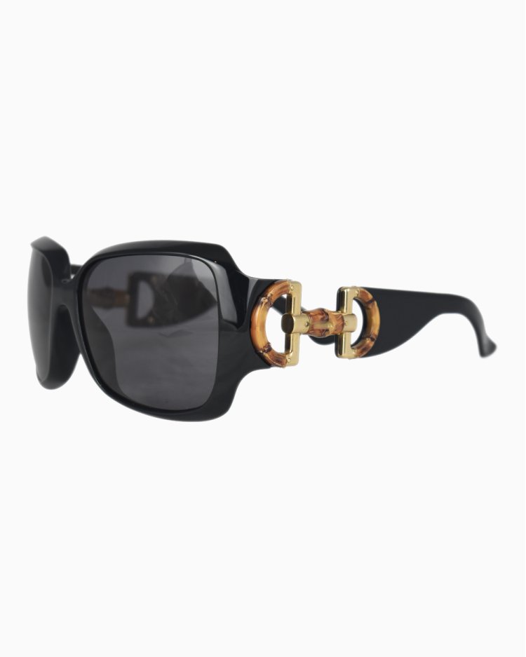 Óculos de Sol Gucci Original Bamboo Preto GG2969/S Feminino