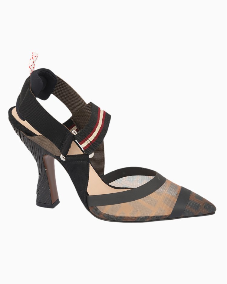 パニエ 7点 Sapato Fendi Original Colibri Transparente Monograma Feminino
