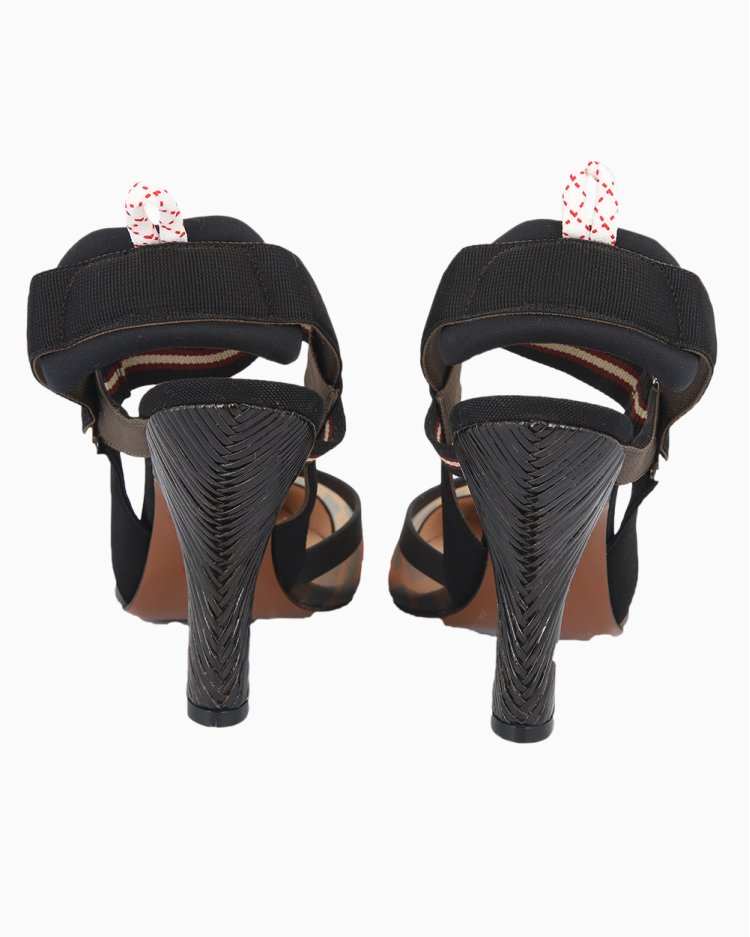 パニエ 7点 Sapato Fendi Original Colibri Transparente Monograma Feminino
