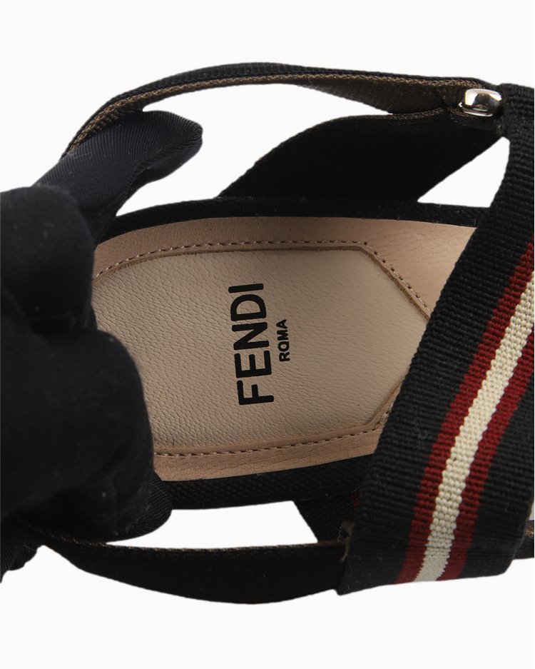 Sapato Fendi Original Colibri Transparente Monograma Feminino