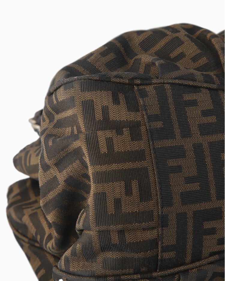 Mifuyu 　FENDI Jaqueta Fendi Zucca Monogram Brown - Droper