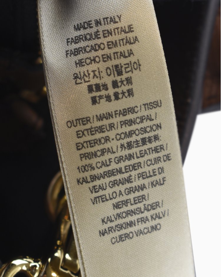 Bolsa Burberry Original House Check Small Banner Tote Marrom Feminina