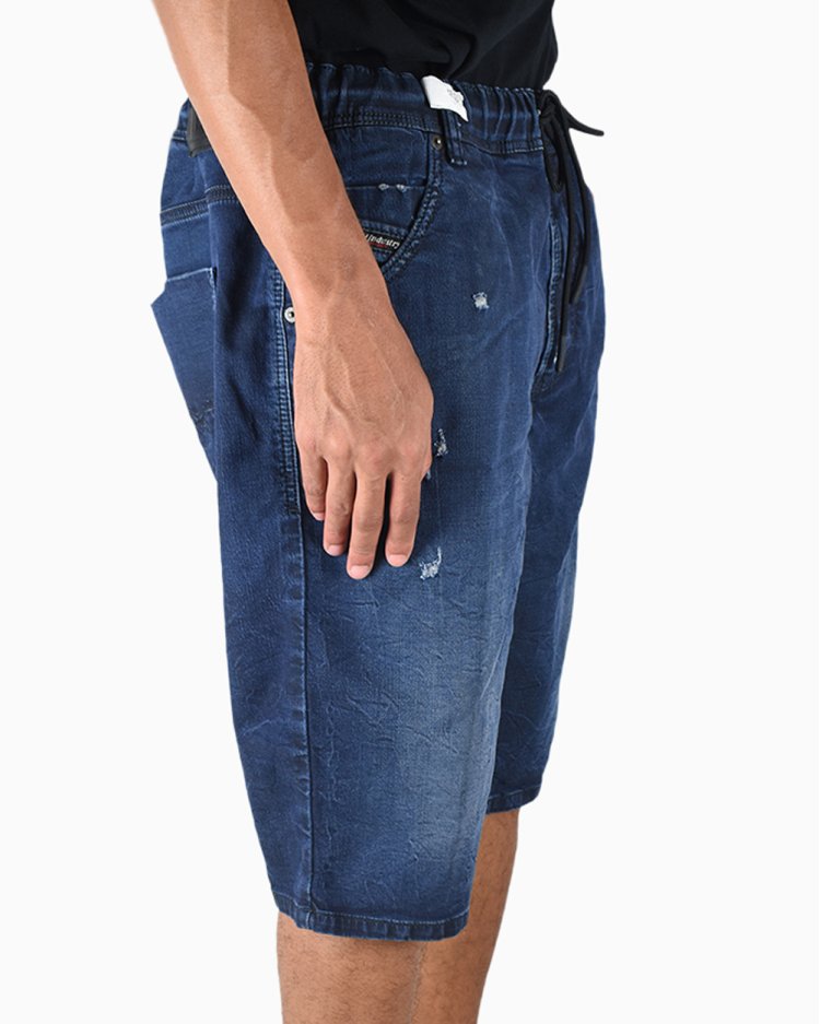 Diesel Bermuda in felpa con ricamo Oval D J02273-0GYCJ main image 1
