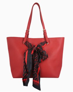 Bolsa DKNY Bryant Scarf Tote Vermelha