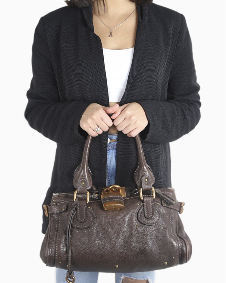 Vintage Chloé Paddington Bags Brown BOLSA CHLOÉ PADDINGTON BAG MARROM – Gringa