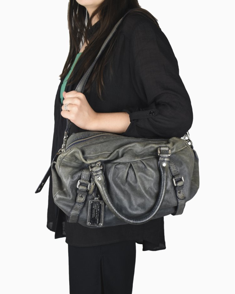 MARC BY MARC JACOBS WORKWEAR ショルダーバッグ Bolsa Marc By Marc Jacobs Feminina Standard Supply Workwear Cinza