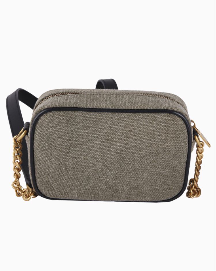 Bolsa Balmain Original B-Army 18 Verde e Preto Feminina