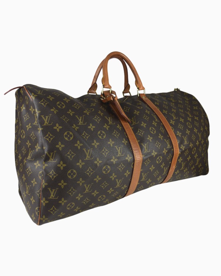 Mala Louis Vuitton Original Keepall 60 Monograma Feminina
