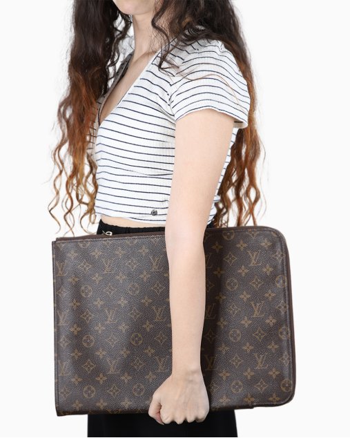 Pasta Louis Vuitton Original Poche Monograma Feminina