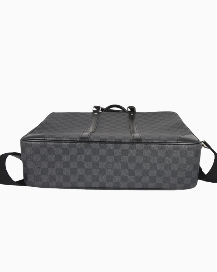 Pasta Louis Vuitton Original PM Damier Graphite Masculina