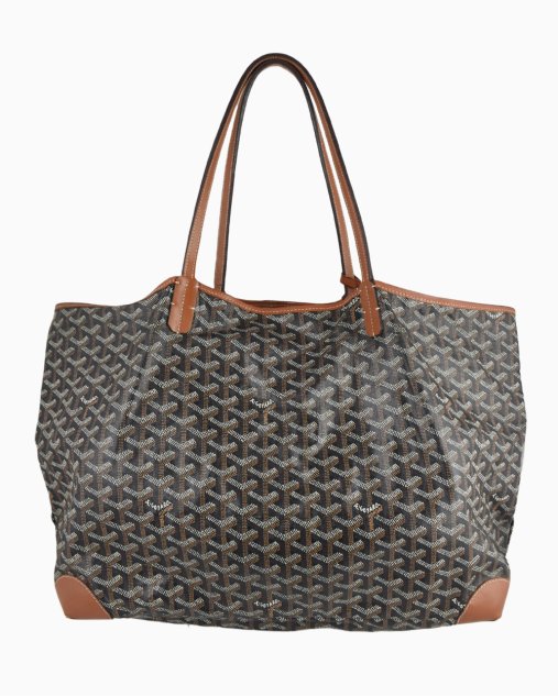 ⭐Goyard⭐ バッグ Bolsa Goyard Original Saint Louis GM Preta Feminina