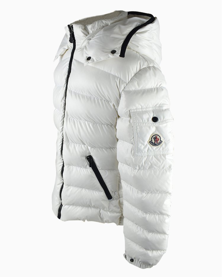 Casaco Infantil Moncler Original Bady Giubbotto Branco