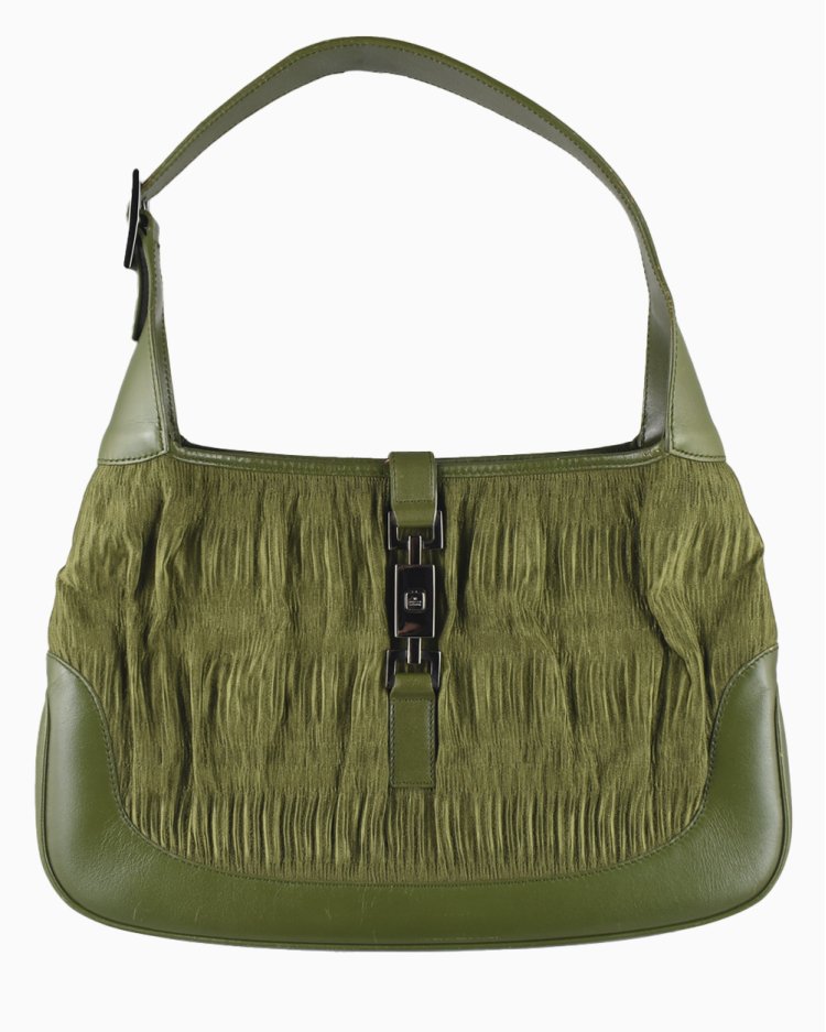 Bolsa Gucci Original Jackie Verde Feminina