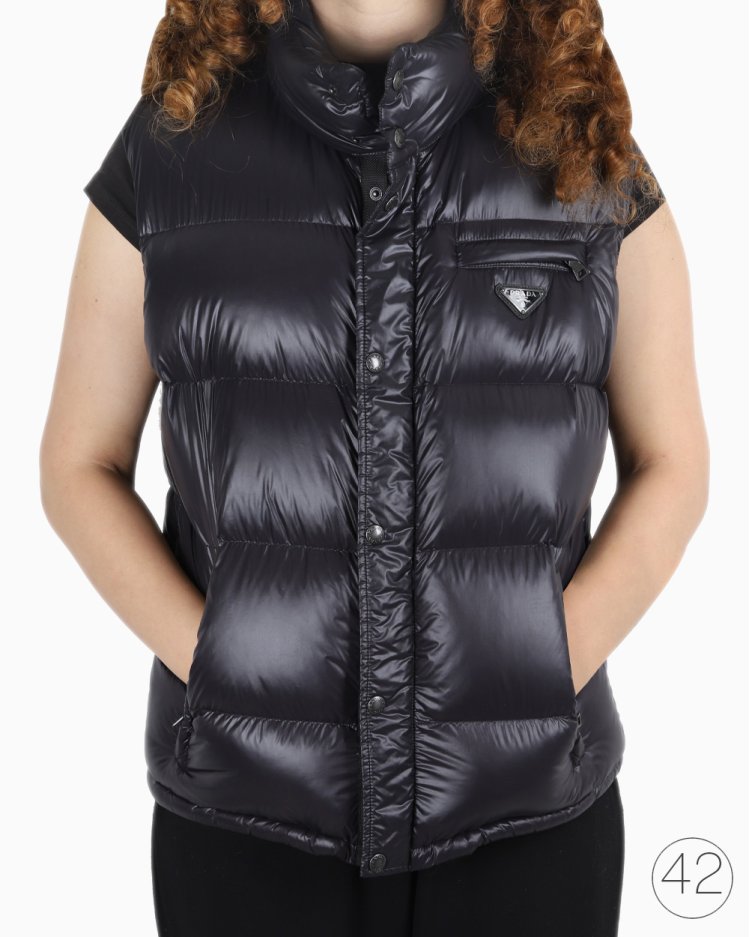 Colete Prada Original Puffer Prada Feminino